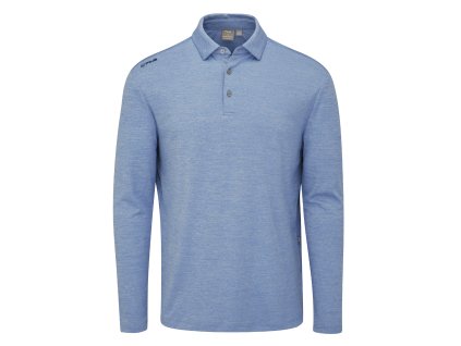 PING Emmett Long Sleeve pánské tričko modré