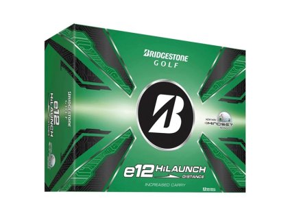 BRIDGESTONE e12 25 HiLaunch golfové míčky - (12 ks)