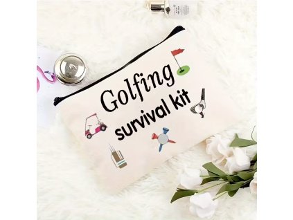 Taštička na cennosti Golfing survival kit