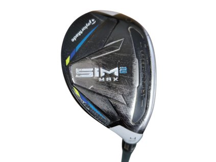 TaylorMade Sim2 Max je použitý pánský hybrid v hraném stavu.