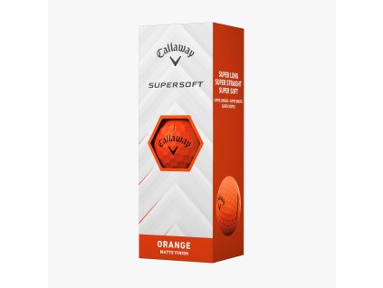 CALLAWAY Supersoft Matte 25 golfové míčky - oranžové (12 ks)