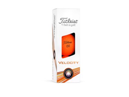 TITLEIST Velocity golfové míčky oranžové