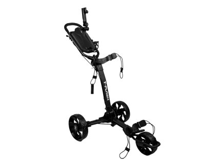 AXGLO TriLite golfový vozík černý, karbonový dekor