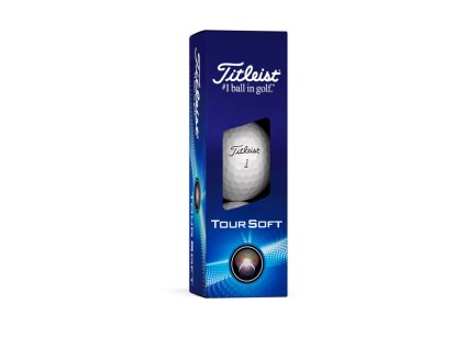 TITLEIST Tour Soft golfové míčky (3 ks)