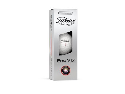 TITLEIST Pro V1x 25 Elongated Align golfové míčky (3 ks)