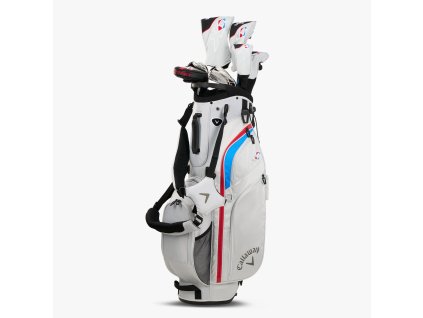 CALLAWAY XR 26 13 ks pánský golfový set bílo-modro-červený