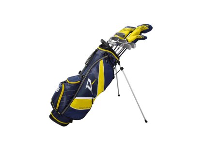 WILSON Deep Red Tour Teen dětský set 160-170 cm modro-žlutý