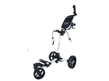 AXGLO Tri-360 V2 golfový vozík bílo-šedý