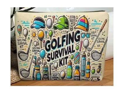 Taštička na cennosti Golfing survival kit