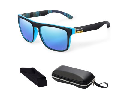 Sluneční brýle Bestgolf Polarized modré + příslušenství