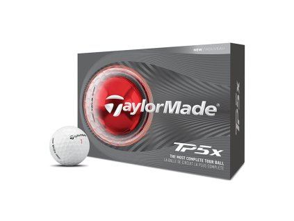 Taylor Made TP5x 26 golfové míčky bílé (12 ks)
