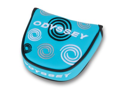 ODYSSEY Swirl headcover na putter modrý