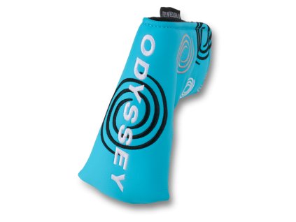 ODYSSEY Swirl headcover na putter Blade modrý