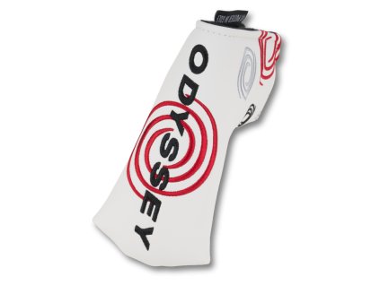 ODYSSEY Swirl headcover na putter Blade bílý