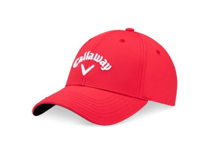 CALLAWAY Stitch Magnet pánská kšiltovka červená