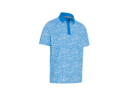 CALLAWAY Hex Marble pánské tričko modré
