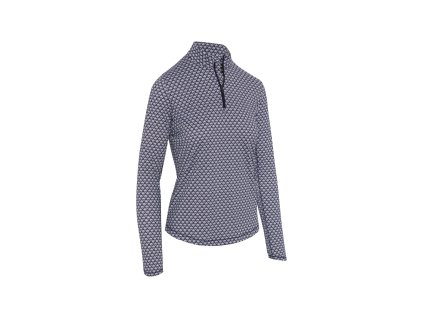 CALLAWAY Scarf Geo Top dámské tričko modro-bílé