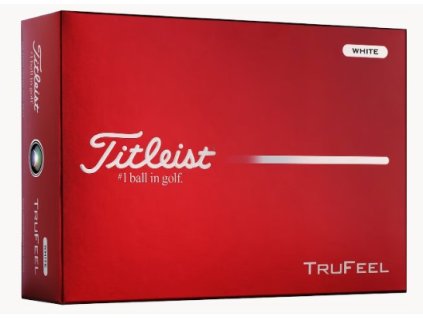 TITLEIST TruFeel 26 míčky bílé - 12 ks