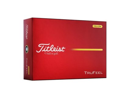 TITLEIST TruFeel 26 míčky žluté - 12 ks