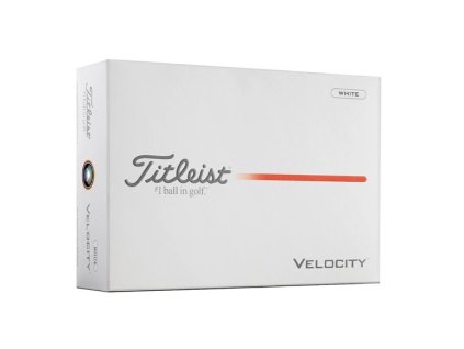 TITLEIST Velocity 26 míčky bílé - 12 ks