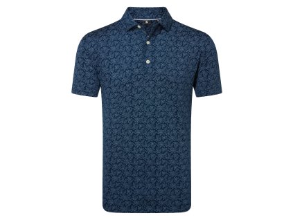 FOOTJOY Wingtip Floral pánské tričko modré
