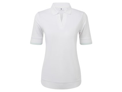 FOOTJOY Texture Knit dámské tričko bílé