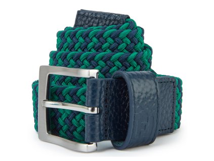 FOOTJOY Braided pánský pásek modro-zelený