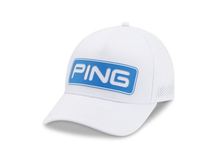 PING Tour Vented Delta pánská kšiltovka bílo-modrá