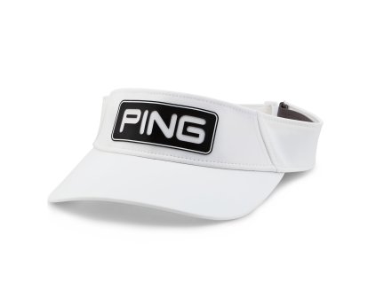PING Tour Visor kšilt bílý