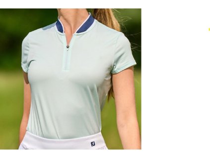 FOOTJOY Zip Blade dámské tričko zelené