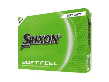 SRIXON Soft Feel 14 míčky - bílé (12 ks)