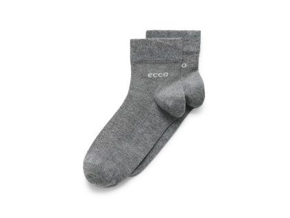 ECCO Longlife Ankle Cut ponožky šedé