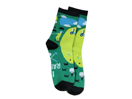 Golfové ponožky zelené