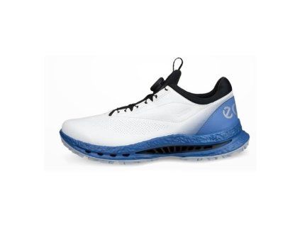 ECCO Golf Biom C5 BOA pánské boty bílo-modré