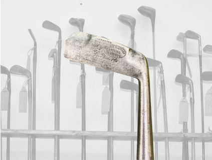 Historický putter George Plum and co