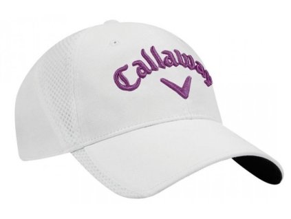 CALLAWAY dámská kšiltovka Sportlite bílo-fialová