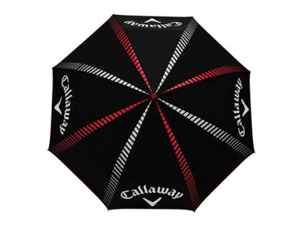 CALLAWAY deštník 68" Tour Authentic Auto černo-bílo-červený