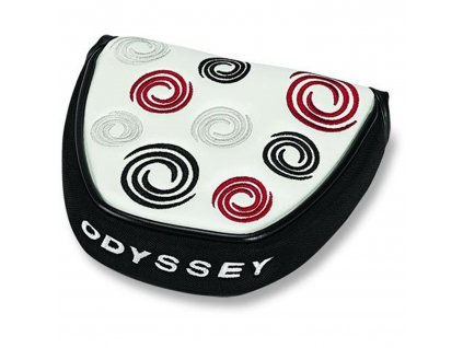 ODYSSEY Swirl Mallet headcover na putter bílý