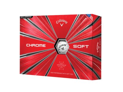 CALLAWAY Chrome Soft 18 golfové míčky (12 ks)