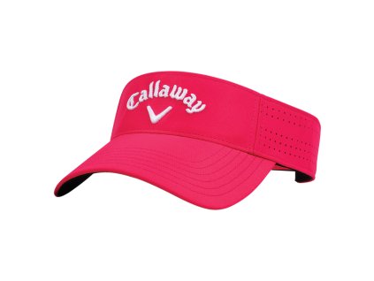 CALLAWAY dámský kšilt Opti Vent Visor růžový