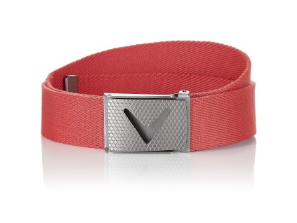 CALLAWAY pánský pásek Cut-to-fit červený