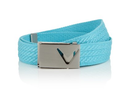 CALLAWAY dámský pásek Webbed Belt Cut-out tyrkysový
