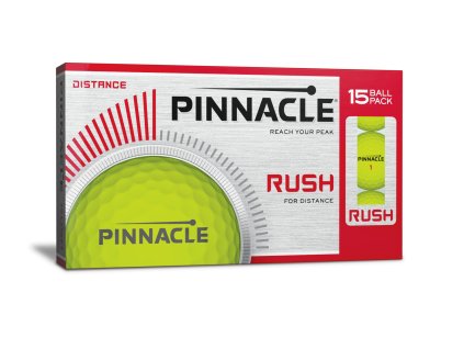 PINNACLE Rush golfové míčky žluté (15 ks)