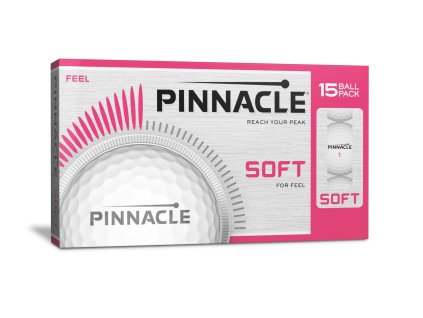 PINNACLE Soft dámské golfové míčky (15 ks)