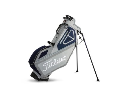 TITLEIST bag na záda Players 4 stříbrno-modro-bílý + Golfová pravidla