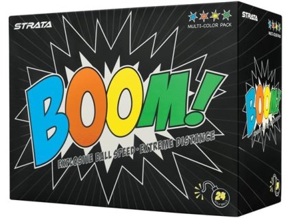 CALLAWAY Strata Boom golfové míčky barevné (24 ks)