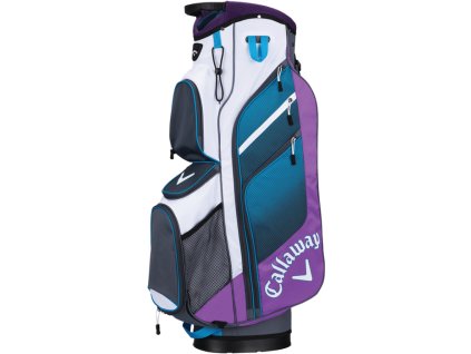 CALLAWAY bag na vozík Chev Org fialovo-bílo-modrý