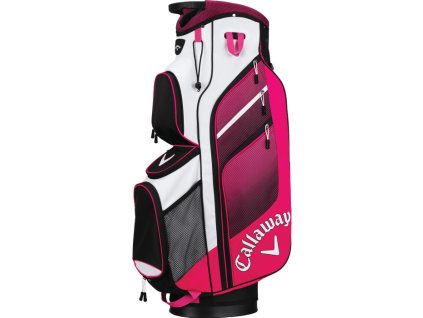 CALLAWAY bag na vozík Chev Org růžovo-černo-bílý