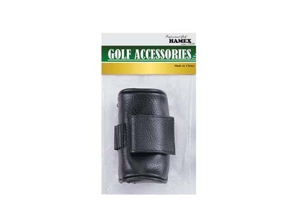 Koženková brašnička na golf. míčky a tee k opasku