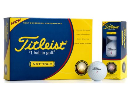 TITLEIST golfové míčky NXT Tour (3 ks)